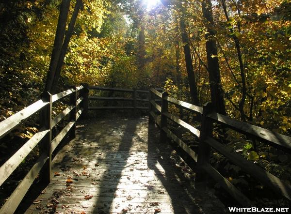 Boardwalk near Lower Falls