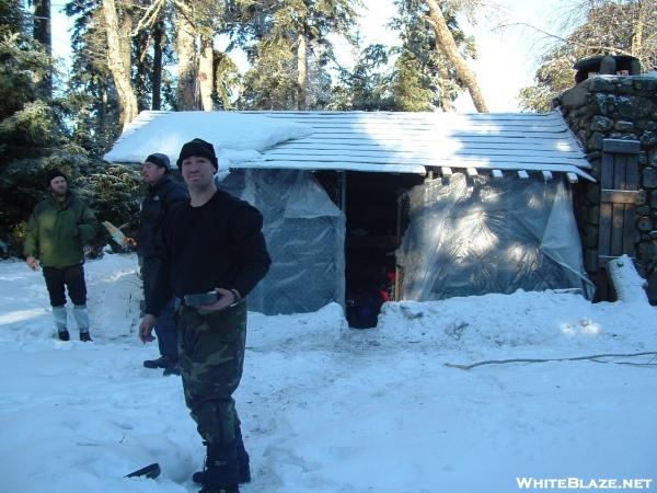 Mt. Collins Shelter  29 Dec. 2005