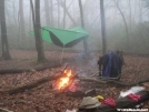HH with 8X10 tarp by Dances with Mice in Hammock camping