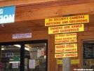 Duncan Ridge Trail - Store signs