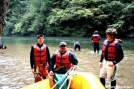 Rafting on the Nantahala by Boat Drinks in North Carolina &Tennessee Trail Towns