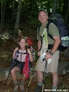 Buck and Roo taking a break by buckowens in Section Hikers