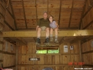 Buck and Roo at Gooch Mountain Shelter