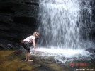 Roo having fun at Long Creek Falls by buckowens in Section Hikers