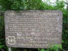 Sign on Albert Mountain