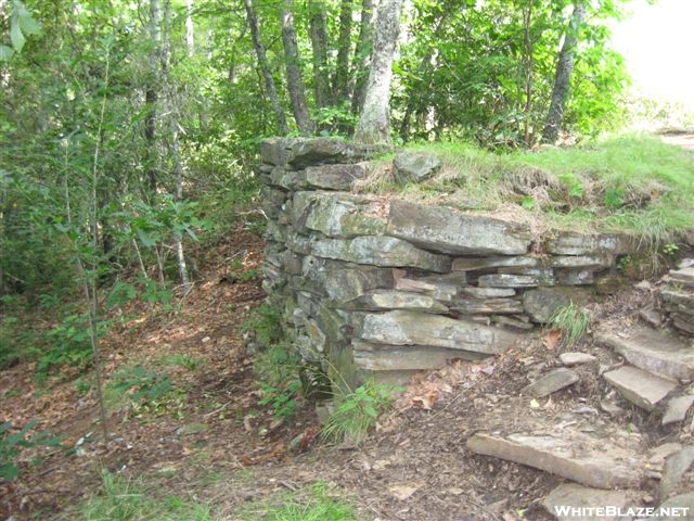 Stone Work near Wesser Bald