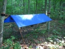 Golite Poncho Used As Tarp by J5man in Hammock camping