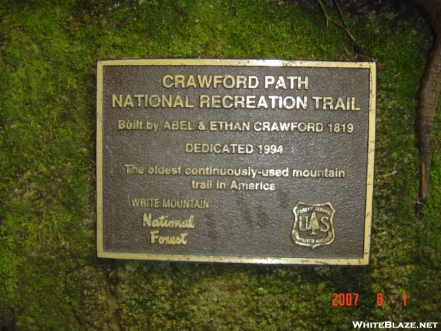 crawford path hike 8/1/07