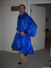 Modified Poncho Tarp in Poncho Mode by BakerMan in Tent camping