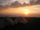 Sunset On Hump Mt. by jodestick in Views in North Carolina & Tennessee