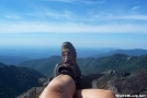 Break time on Charles Bunion by trekkngirl in Trail & Blazes in North Carolina & Tennessee