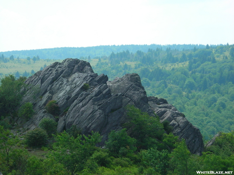 Rock Formations At Massie's Gap