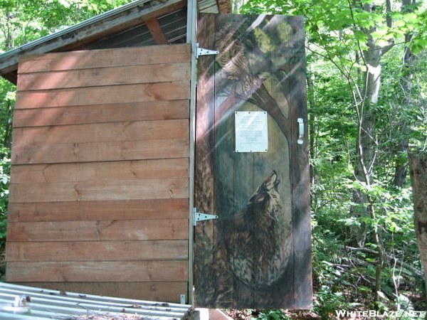 Privy Art At Birch Glen - Long Trail