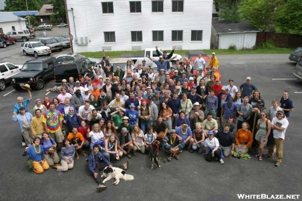 2002 Hikers at traildaze 2003