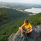 Duncannon & the Susquehanna River from Hawk Rock