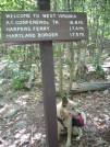 7-23-07 Crossing into West Virginia by doggiebag in Trail & Blazes in Virginia & West Virginia