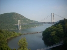 8-29-07 Bear Mountain Bridge crossing the Hudson river