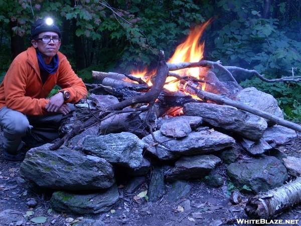 9-19-07 Mark Knope Shelter - big fire pit.