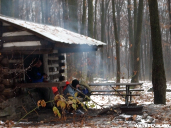 12-07-07 Late Fall Hike: Pine Knob Shelter