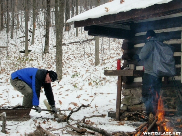 12-07-07 Time for a fire. Maryland in late Fall