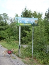 7-24-07 Crossing into WV ... this time road hiking. by doggiebag in Virginia & West Virginia Trail Towns