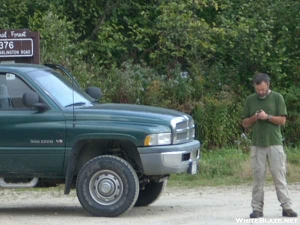 9-26-07 Z-man in Vermont - thanks for the ride!