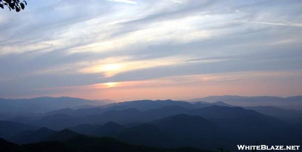 Sunset from Cheoah Bald