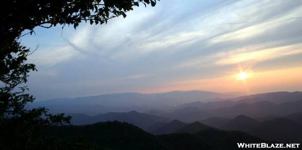 Sunset from Cheoah Bald