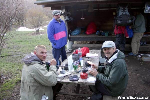 Supper at Wise Shelter S.W. VA