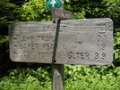 Vermont Trail Sign