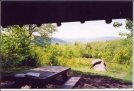 View from Old Orchard Shelter (VA)