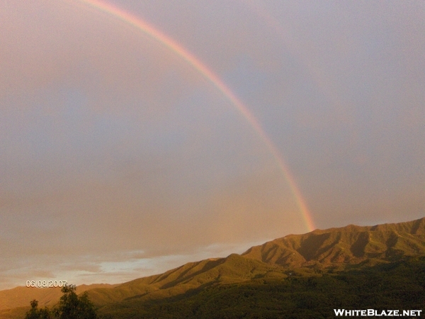 Rainbow Off Mounte Leconte