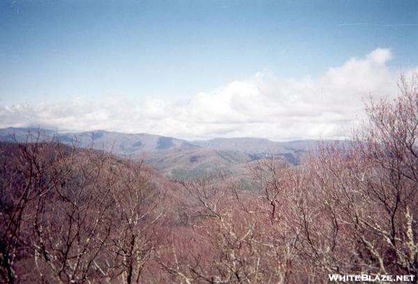 North from High Rocks, NC