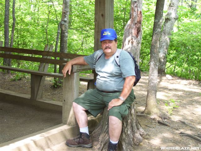 Ron At Standing Indian Shelter