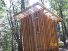 The Reconstructed Privy At Rausch Gap Shelter by shelterbuilder in Maryland & Pennsylvania Shelters