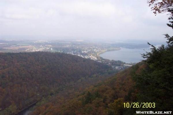 Duncannon, PA. from Hawk Rock