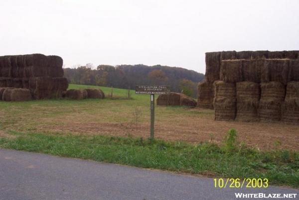 AT Thru Hay Bales