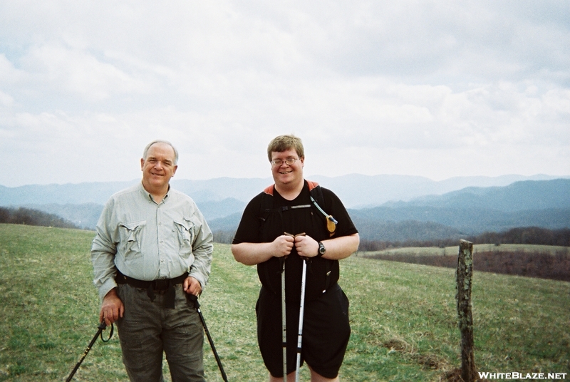 Tennessee Viking & His Dad On Max Patch