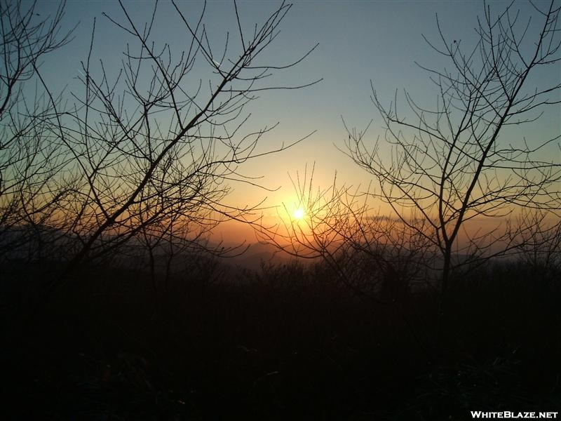 Sunset from Unaka Mtn Overlook