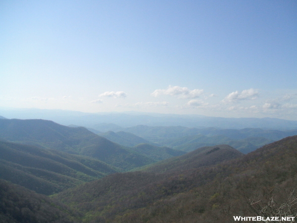 View From Craggy Gardens On The Mst