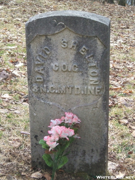 David Shelton Grave On Green Ridge Knob-cold Spring Mtn