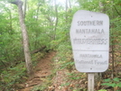 Southern Natalhala Wilderness Boundary At Standing Indian by Tennessee Viking in Trail & Blazes in North Carolina & Tennessee