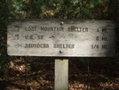 Saunders Shelter Signage