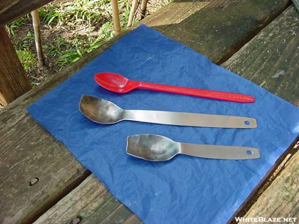 Ti Spoons and a Dairy Queen Spoon