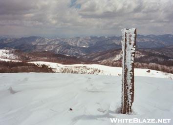 Max Patch under snow