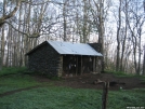 Derrick Knob Shelter by Matt and Tiff in North Carolina & Tennessee Shelters