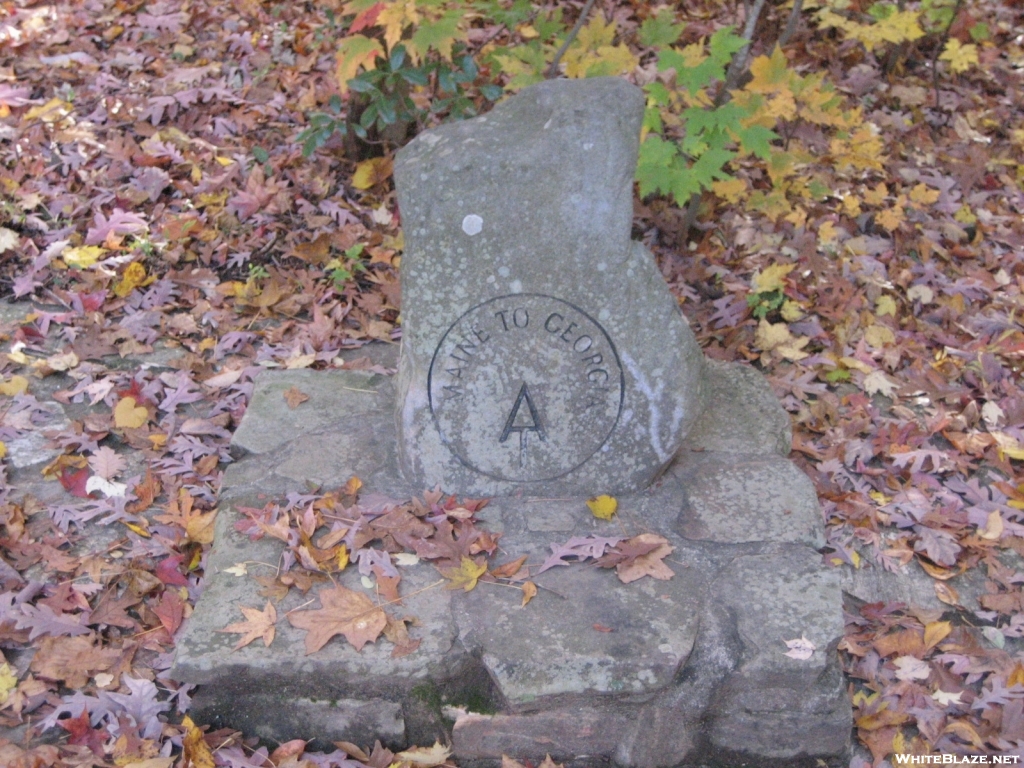 Rock at beginning of Approach Trail