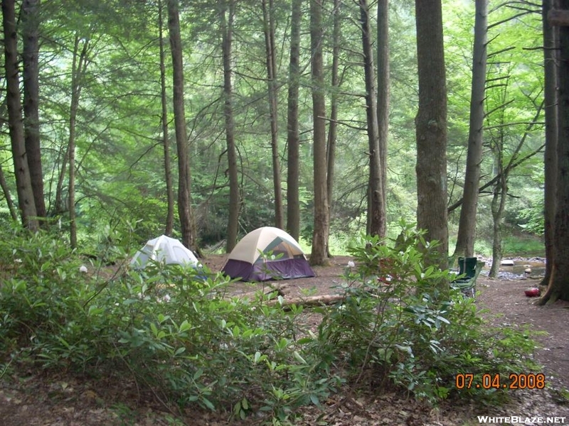 Trailhead Camp, Dennis Cove Road