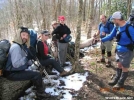 GSMNP group shot by Rain Man in Thru - Hikers