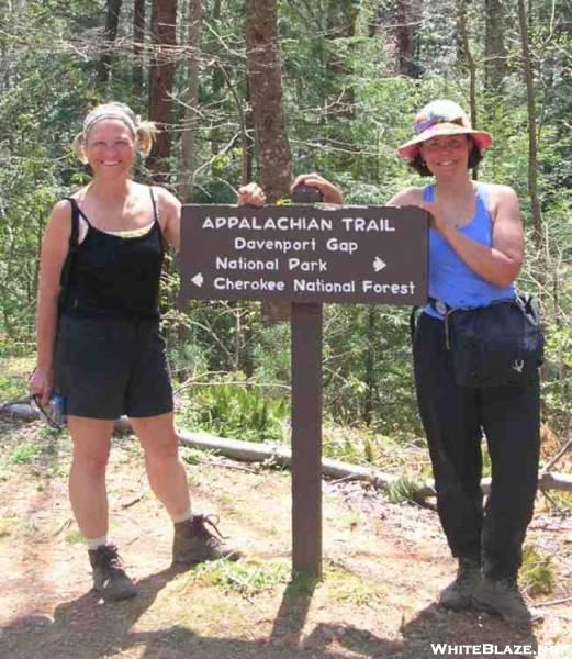 Hareball & Rocky, Davenport Gap, GSMNP